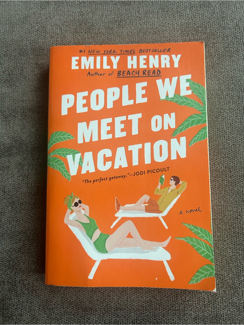 ✨ 4/$25 - People We Meet on Vacation by Emily Henry - Paperback Novel